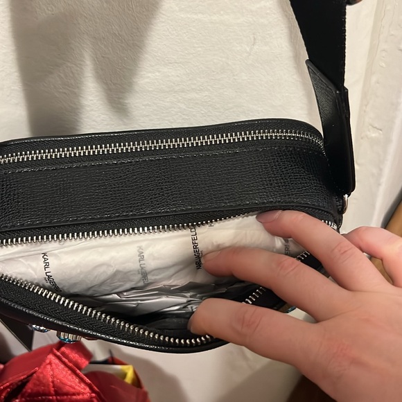 Karl Lagerfeld camera bag with multicolored stones - Picture 10 of 10